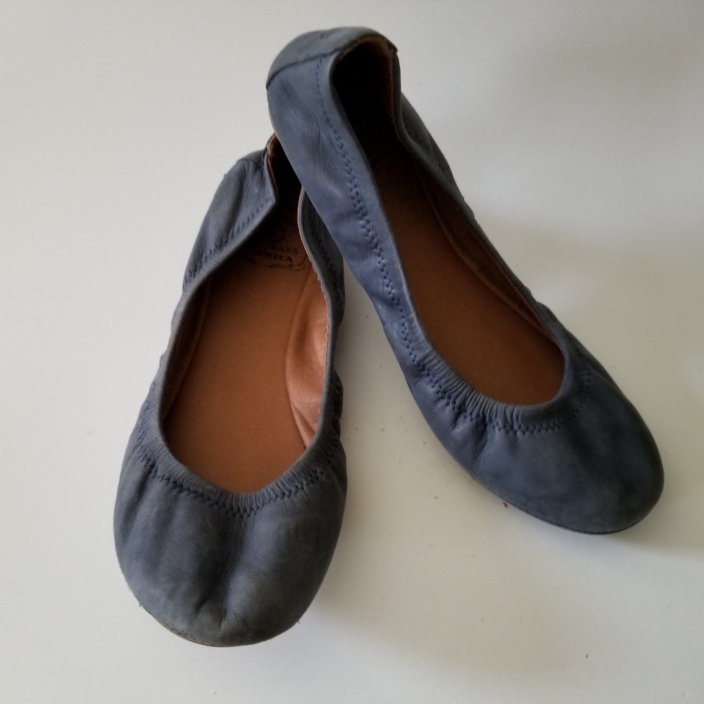 Lucky Brand Emmie Leather Ballet Flats